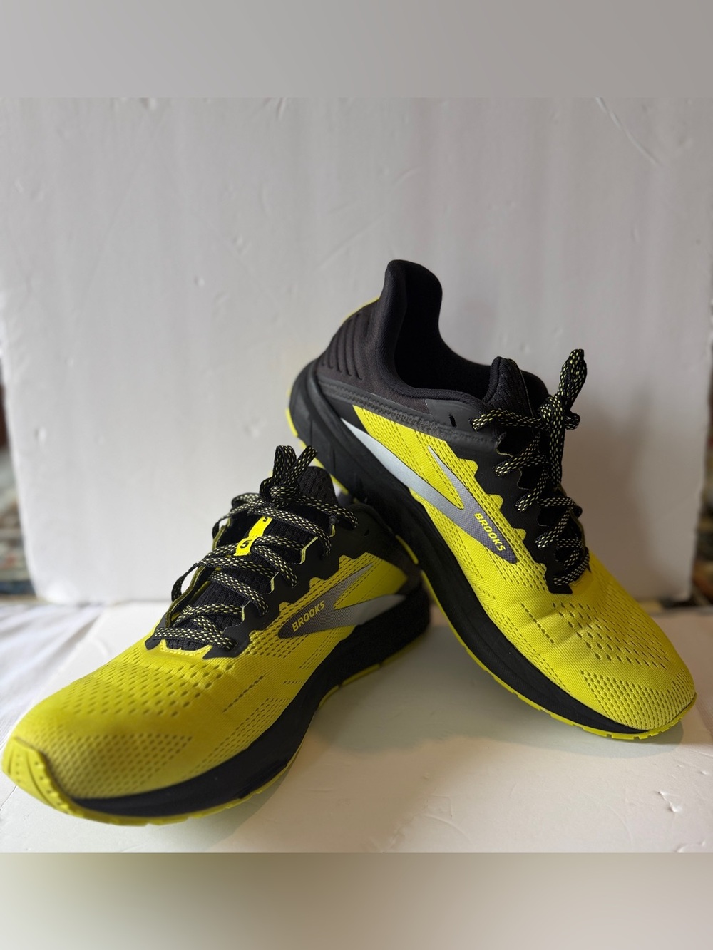 Brooks Men’s Athletic Shoes in Yellow and Black